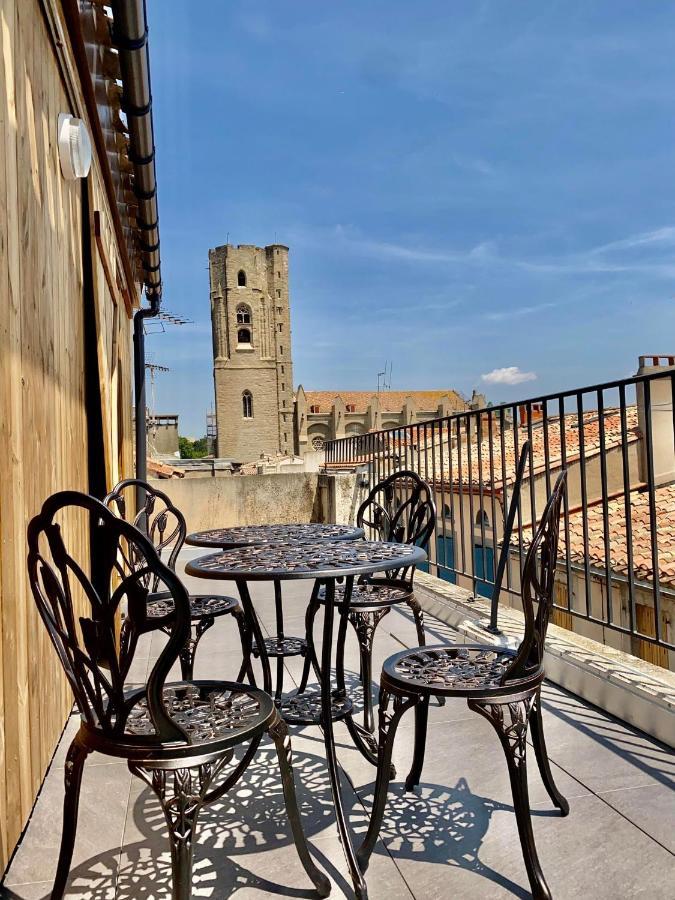 Rooftop Standing Place Carnot Carcassonne Exterior foto